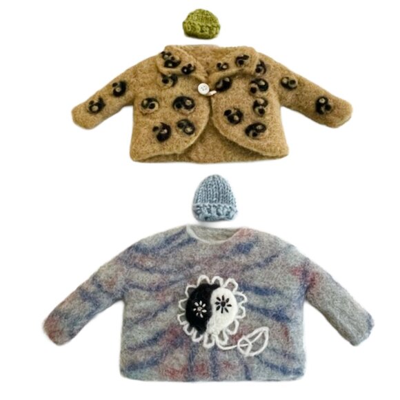 NWOT Urban Outfitters Bottle Sweater And Beanie Set (x2) - Picture 2 of 8